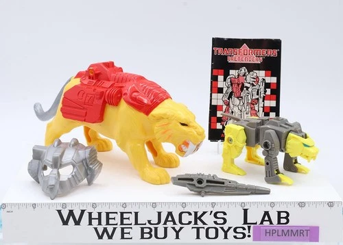 Catilla Pretender 100% Complete Vintage 1988 G1 Transformers Hasbro Figure