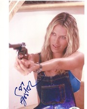 Sara Foster Signed Autographed 8x10 Hot Blonde Pistol Photo 90210 Jen Clark ACOA