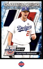 2021 Topps Opening Day #OOD-9 Clayton Kershaw Outstanding Opening Day