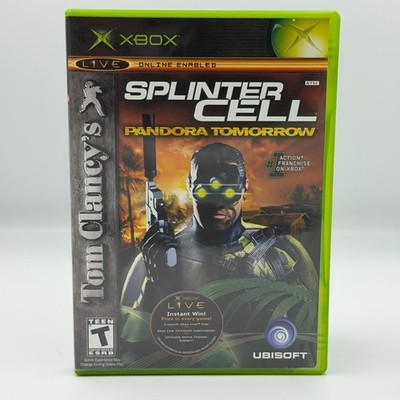 Tom Clancy's Splinter Cell Pandora Tomorrow Xbox 2004 CIB Tested FAST SHIPPING!