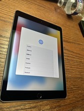 Apple iPad Air 2 128GB Wi-Fi 9.7in A1566 Untested GOOD LCD 92 batte