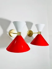 Handmade Mid Century Wall Sconce Bathroom Italian Diabolo Lamp Christmas Gift