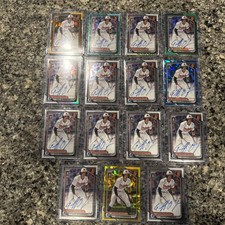 Griff O’ferrall Bowman Draft Auto Lot - Bowman 1st Top Prospect Lot - Baltimore