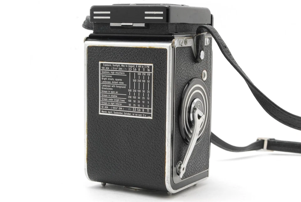 🎦Vintage [Casi COMO NUEVO] Rollei Rolleiflex 3.5A Tipo I MX Xenar 75mm f3.5 TLR JAPÓN Foto 4 de 4