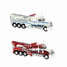 Brekina 1:87 Peterbilt 359 Tow Truck 1973 Kauffs Model Car