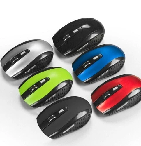 2.4GHz Wireless Optical Mouse Mice & USB Receiver For PC Laptop Computer Monitor