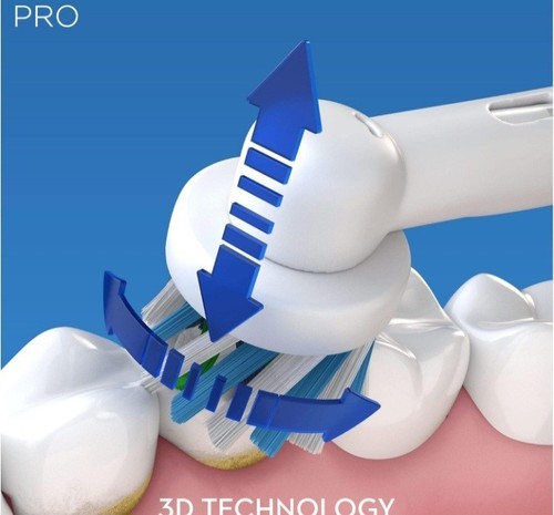 Cepillo de dientes eléctrico Oral-B Pro 2 2000 CrossAction blanco caja nueva - Imagen 10 de 12