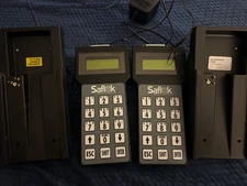 SET of Saflok Handheld Programmer Model 2 71900 With Charging Base 71902