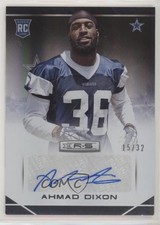 2014 Panini Rookies & Stars 15/32 Ahmad Dixon #104 Auto 0c2