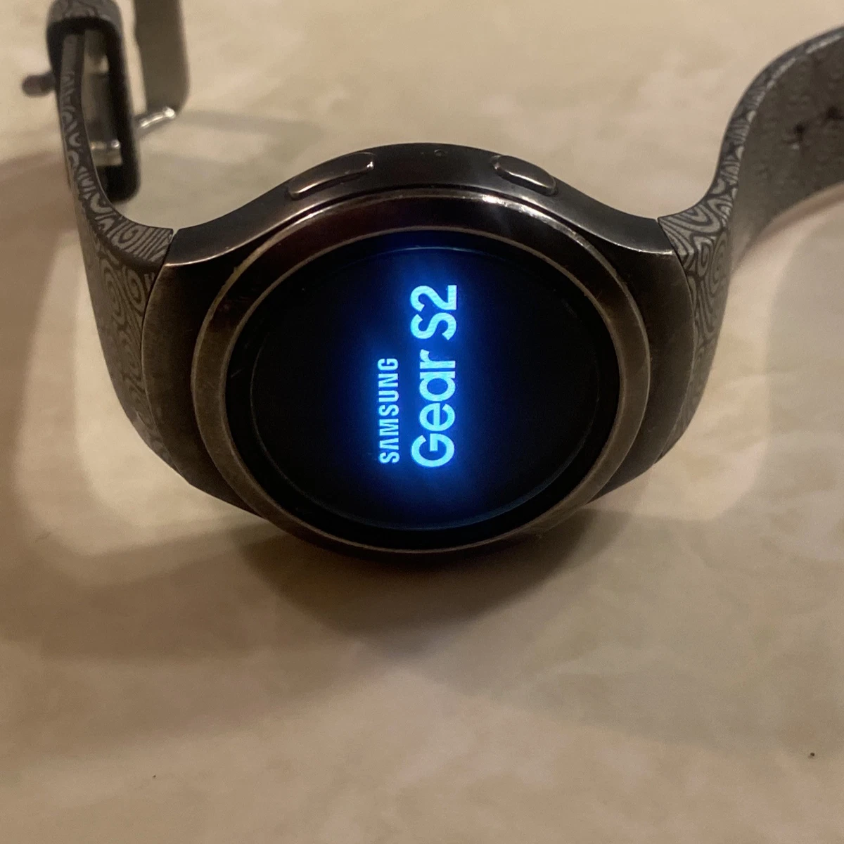 Samsung Gear S2 Black Stainless Steel Case Smart Watches for sale