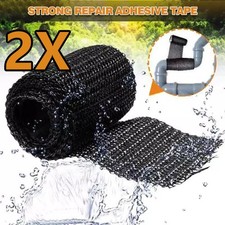2 Pcs FiberFix Repair Wrap Strong Fiberglass Fix Weld Tape Waterproof Hold Tape