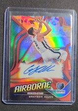 2019-20 Panini Chronicles - Airborne Signatures Grayson Allen #AB-GAL Red (AU)