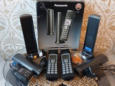 Panasonic KX-TGK222 Designer Cordless Phone Call Blocker Twin x2 Handsets - NEW