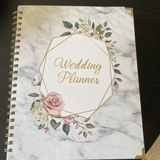 Wedding Planner Book Organiser Hardcover Engagement Gift Bridal Planning Diary