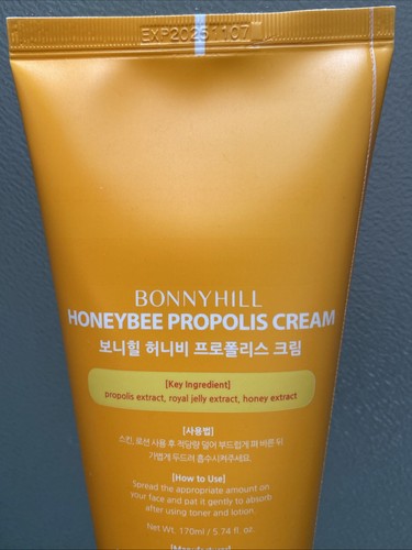 BONNYHILL Honeybee Propolis Cream 5.74 Fl Oz. For Face Neck Glowing Dual Action - Picture 5 of 5