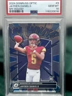 2024 Panini Donruss Optic - My House! Jayden Daniels #9 (RC) PSA 10