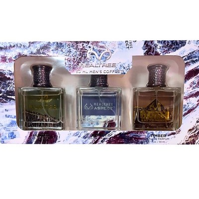 Realtree Men's Cologne EDP Hunter Aspect Timber 3 Piece Coffret Gift Set New