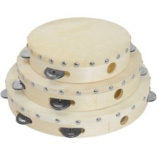 Tiger Tambourines Single Row