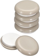 uxcell Furniture Sliders, 8Pcs 1 1/4" - Plastic Self-Adhesive 1 1/4"