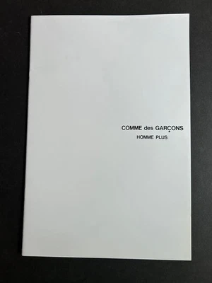 Comme des Garcons Homme Plus 1986 AW Catalog Peter Lindbergh Tohji Murata - Photo 1/2