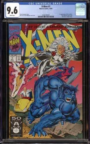 X-MEN #1 (1991) CGC 9.6 STORM BEAST COVER WHITE PAGES Jim  & Stan Lee MCU Graded