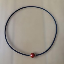 phiten RAKUWA Neck Metax Mirror Ball Red 40