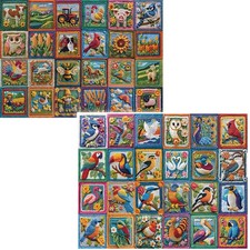 Country Life Birds Crochet Puzzles Jigsaw Puzzle