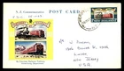 Mayfairstamps New Zealand FDC 1963 Trains Centenary of Railways First Day Cover