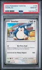 2024 POKEMON TWM EN-TWILIGHT MASQUERADE #136 SNORLAX PSA 10
