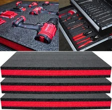 Tool Box Foam Inserts for Cases Polyethylene Foam Sheets Toolbox Foam Organizer
