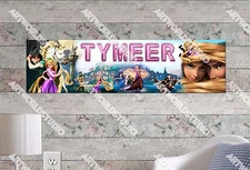 Personalized/Customized Princess Rapunzel Name Poster Wall Art Decoration Banner