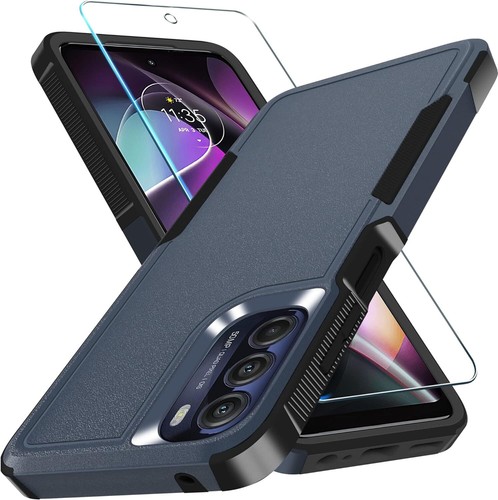 For Motorola Moto G Stylus 5G/G 5G 2023 2022 Phone Case Shockproof Cover + Glass - Picture 43 of 49