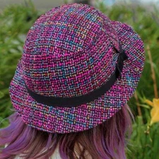 YAKKAY Tokyo Pink Jazz Bike Helmet COVER ONLY