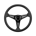 <!--F#f_0-->350mm SUV Car Racing Steering Wheel Sports Wheel & Horn Button Aluminum Black AU<!--F/-->