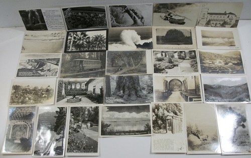 RPPC CALIFORNIA! CA27 LOTTO CARTOLINE VERE CYKO AZO EKC DOPS FOTO 1907 IN SU STORICHE - Foto 11 di 12