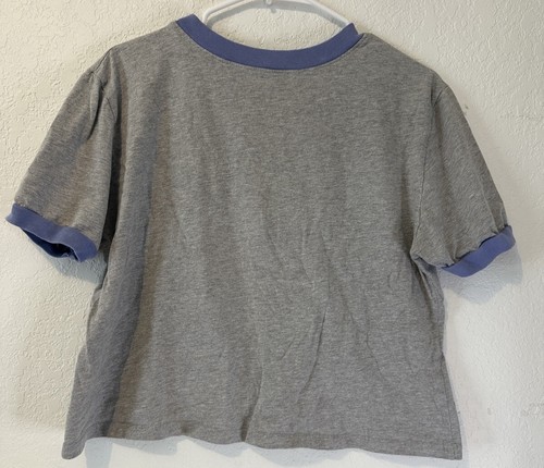 Taylor Swift Karma Is My Boyfriend Crop Ringer Tee Size XL - Picture 3 of 5