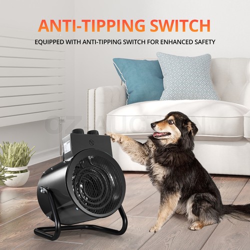 2 in 1 Electric Industrial Fan Heater Carpet Dryer Portable Fan Heater 2000W - Picture 9 of 12