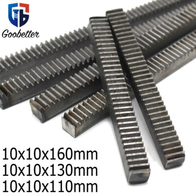 Steel Gear Rack Modulus 1M DIY Motor Transmission Parts For Motor RC Model CNC