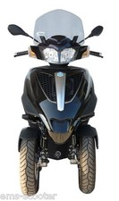 Windschutzscheibe Piaggio MP3 125-300 LT ERL Yourban Windschild Fabbri Sommer