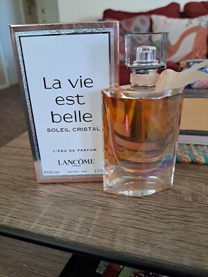 Lancome La Vie Est Belle Soleil Cristal 1.7 Oz Womens L'Eau De Parfum NWB