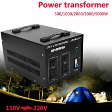 5000W/10000W Heavy Duty Voltage Transformer Step Up/Down Converter 110V to 220V