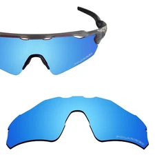 LO Anti-seawater Blue Polarized Lens Replacement for-Oakley Radar EV Path OO9208