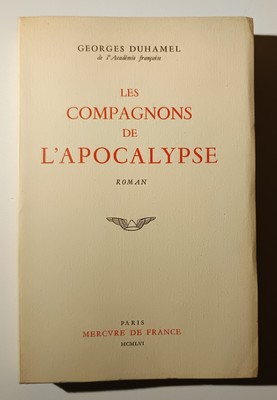 EO - DUHAMEL - Les Compagnons De L'Apocalypse - 1956 - Vélin