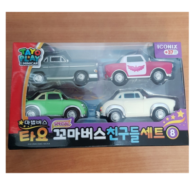 ドロスタジオ　パピー　4点セット　※タグシール付き Tayo The Little Bus Friends Special Set No. 8 ( Melody, Bird, Grey