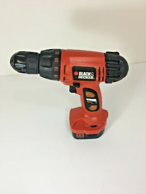 Drill Black \u0026 Decker (CD120G) 12V 3/8 