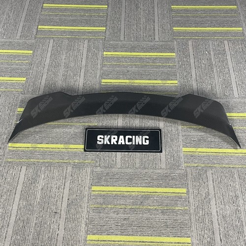 For Cadillac CT4 2020-2025 Gloss Black/Dry Carbon/Carbon Fiber Rear Spoiler Wing - Picture 28 of 35