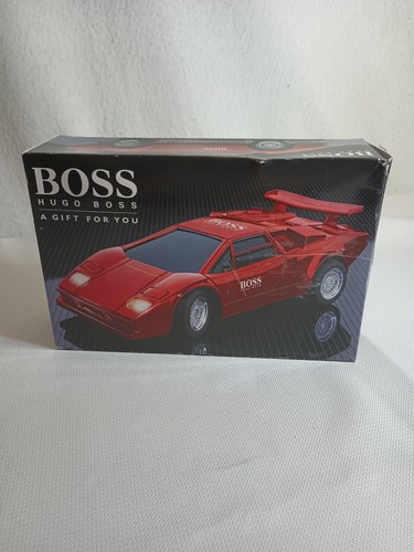 Rare Vintage HUGO BOSS RC R/C Car 1980 Lamborghini Red - Picture 18 of 24