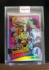 Topps Project 70 P70 Mike Trout by Ermsy - Rainbow Foil 51/70 GPK Adam Bomb