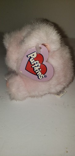 Vintage 1997 PUFFKINS PLUSH ANIMAL PERCY PIG PIGGY With Tags PINK PIGLET - Picture 2 of 6