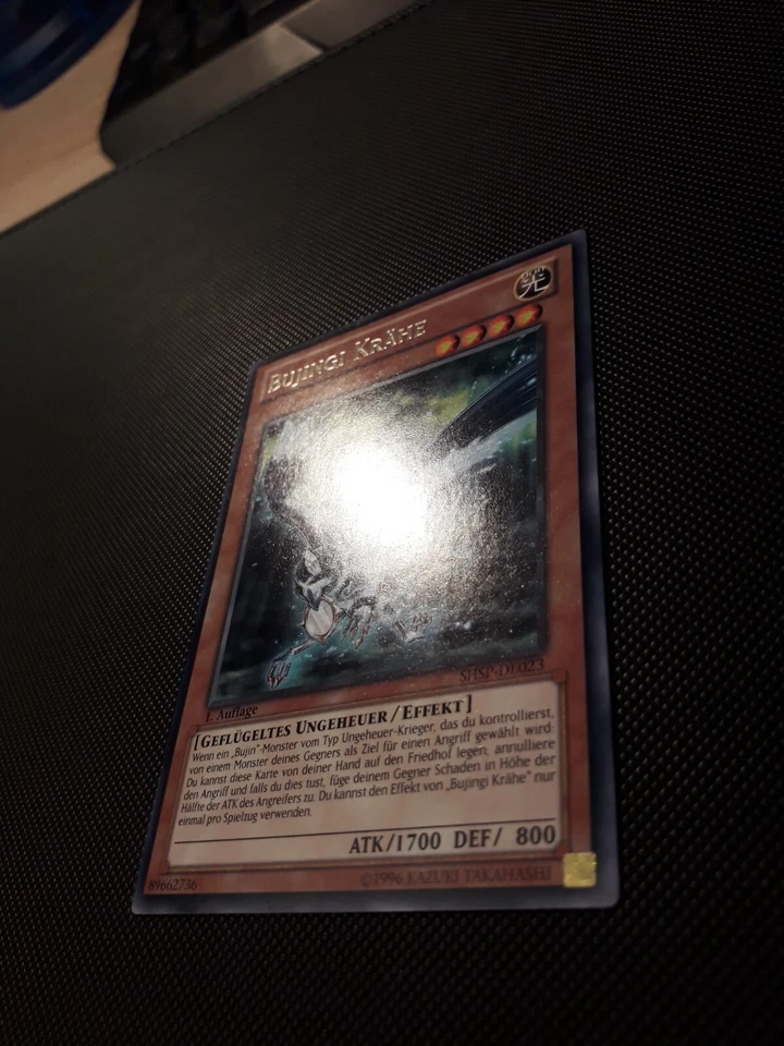 Yu-Gi-Oh! Bujingi Krähe, SHSP-DE023, Rare, 1. Auflage, Deutsch, Near Mint - Bild 3 von 4